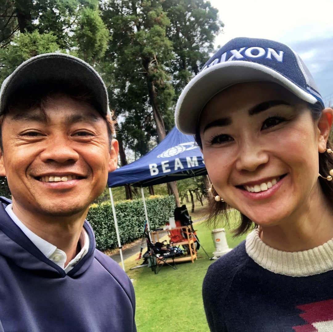 脇阪寿一さんのインスタグラム写真 - (脇阪寿一Instagram)「BEAMS GOLF コンペ ビームスと言えば古閑美保ちゃん  #beams #beamsgolf #古閑美保 プロ #yoshinorikotake」11月14日 15時33分 - juichiwakisaka