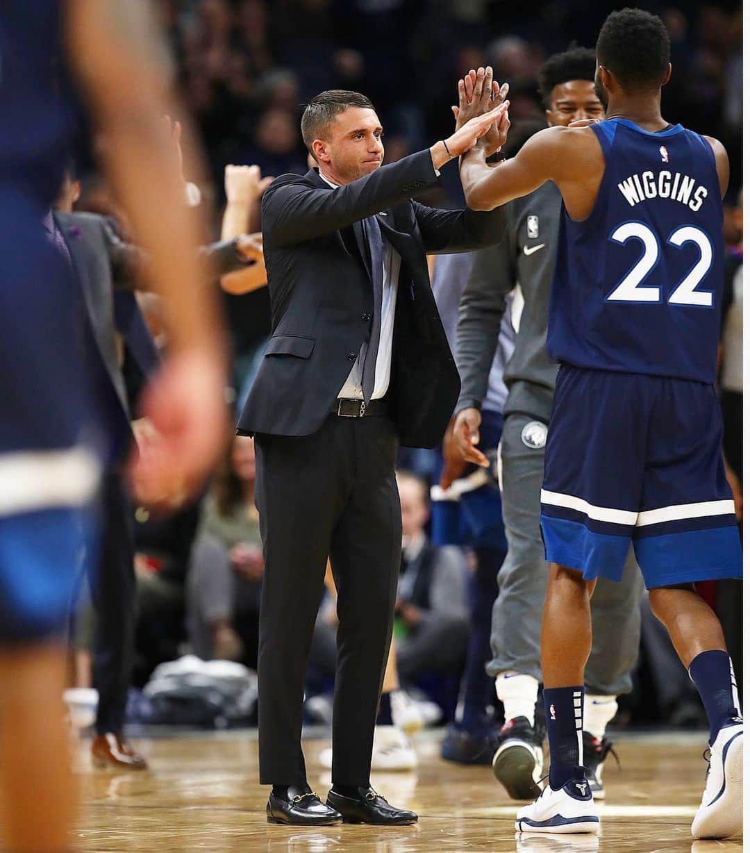 アンドリュー・ウィギンスのインスタグラム：「Headed in the right direction 📈 #AllEyesNorth」