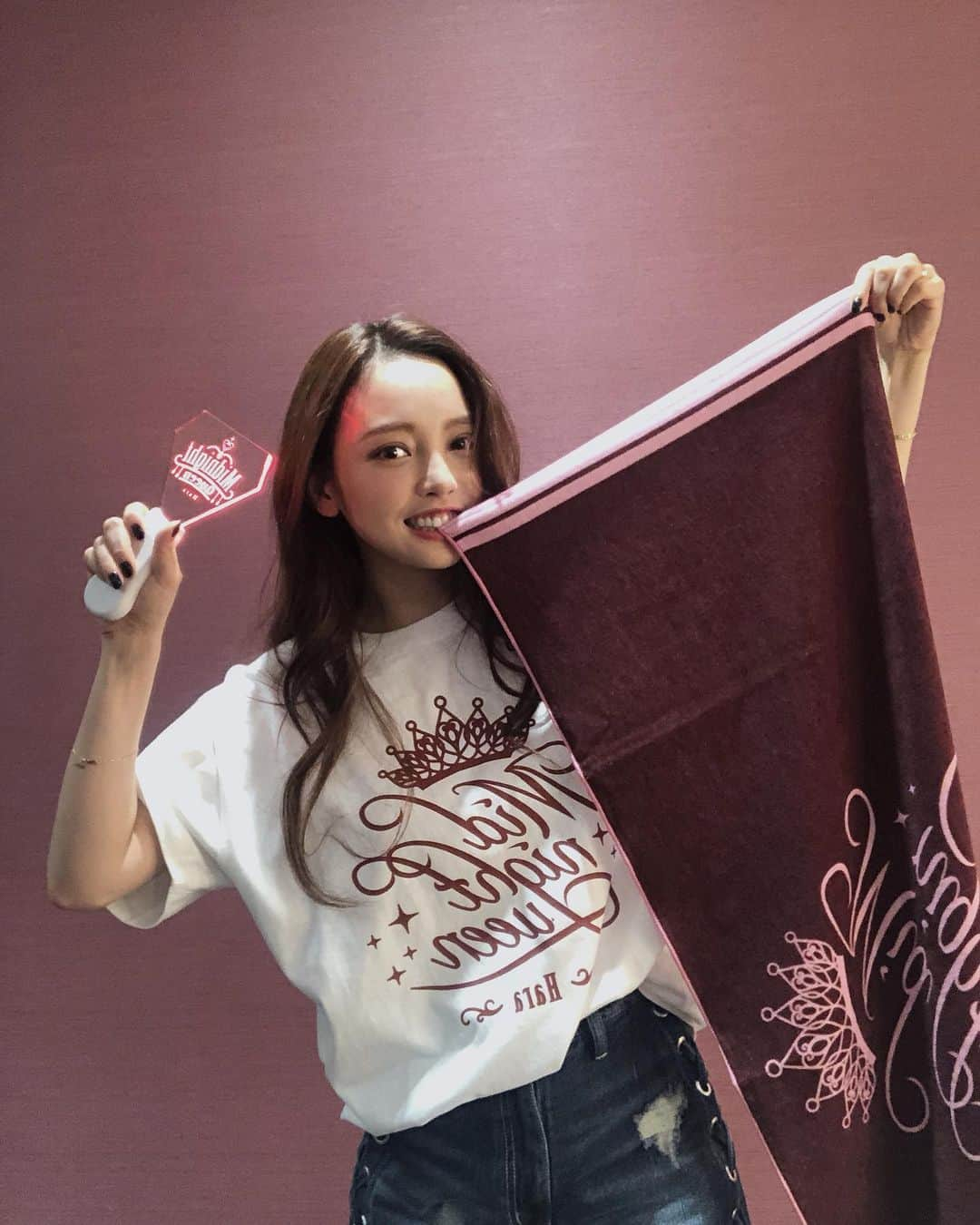 ク・ハラのインスタグラム：「HARA Zepp tour D-day 🤘」