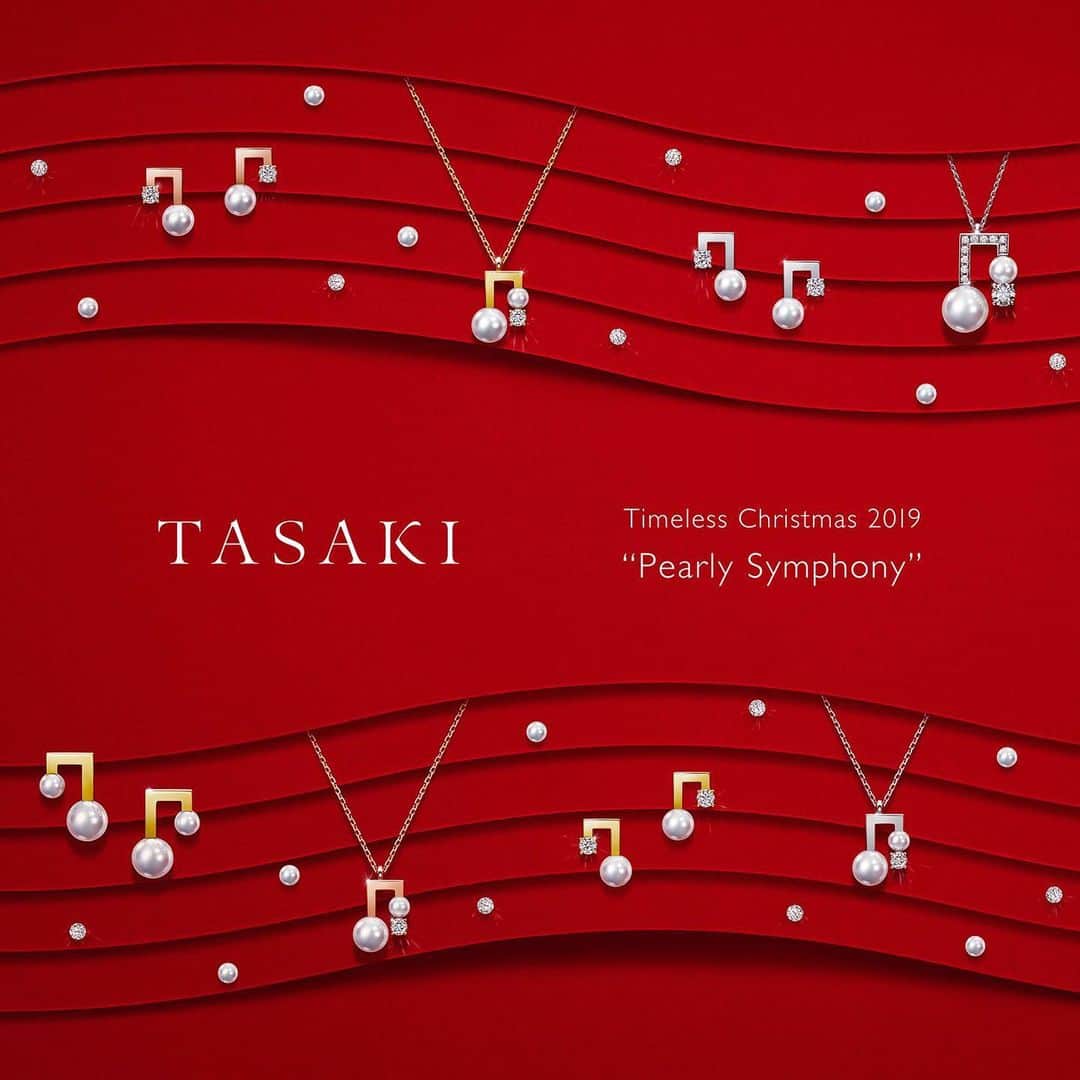 エストネーションさんのインスタグラム写真 - (エストネーションInstagram)「TASAKI Timeless Christmas 2019 "Pearly Symphony" 11/13 Wed. - 12/25 Wed. 六本木ヒルズ店 12/1 Sun. - 12/25 Wed. 銀座店 ホリデーシーズンにTASAKIがお届けする、ジュエリーが奏でる、きらめくシンフォニー。パールやダイヤモンドをnote=音符のように配した「"petit" balance note」をはじめとしたホリデーシーズンの心躍る新作が揃います。 #エストネーション #estnation @tasaki_intl #TASAKI #TimelessChristmas #PearlySymphony #petitbalancenote #balancenote」11月14日 18時13分 - estnation_jp