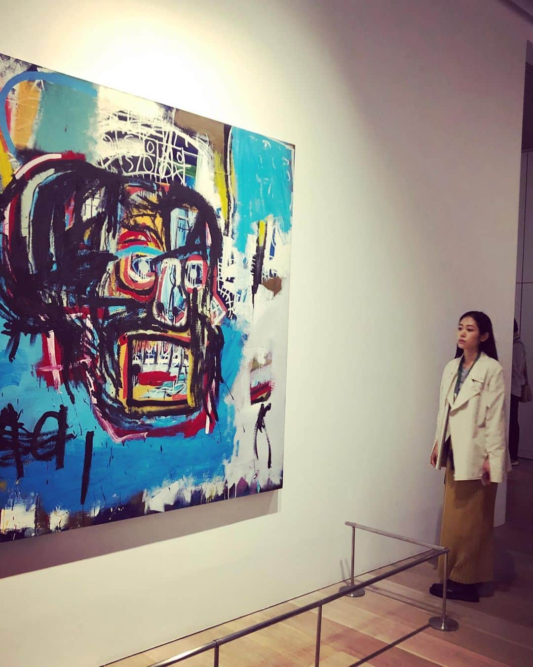 阿部純子さんのインスタグラム写真 - (阿部純子Instagram)「#バスキア展 へ行きました！ ・ 三枚目は、バスキア本人の写真だよっ」11月14日 18時21分 - junkoabe_official