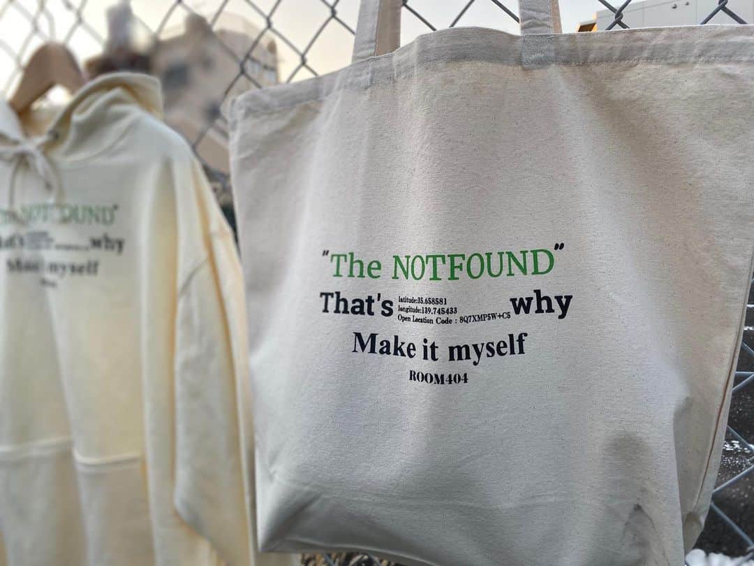 Show-heyのインスタグラム：「@thenotfound_official  皆さん是非チェックしてみて下さいね！！！！ 自分がやってるアパレルです！ トートバックは今月末に再販します！！！！」