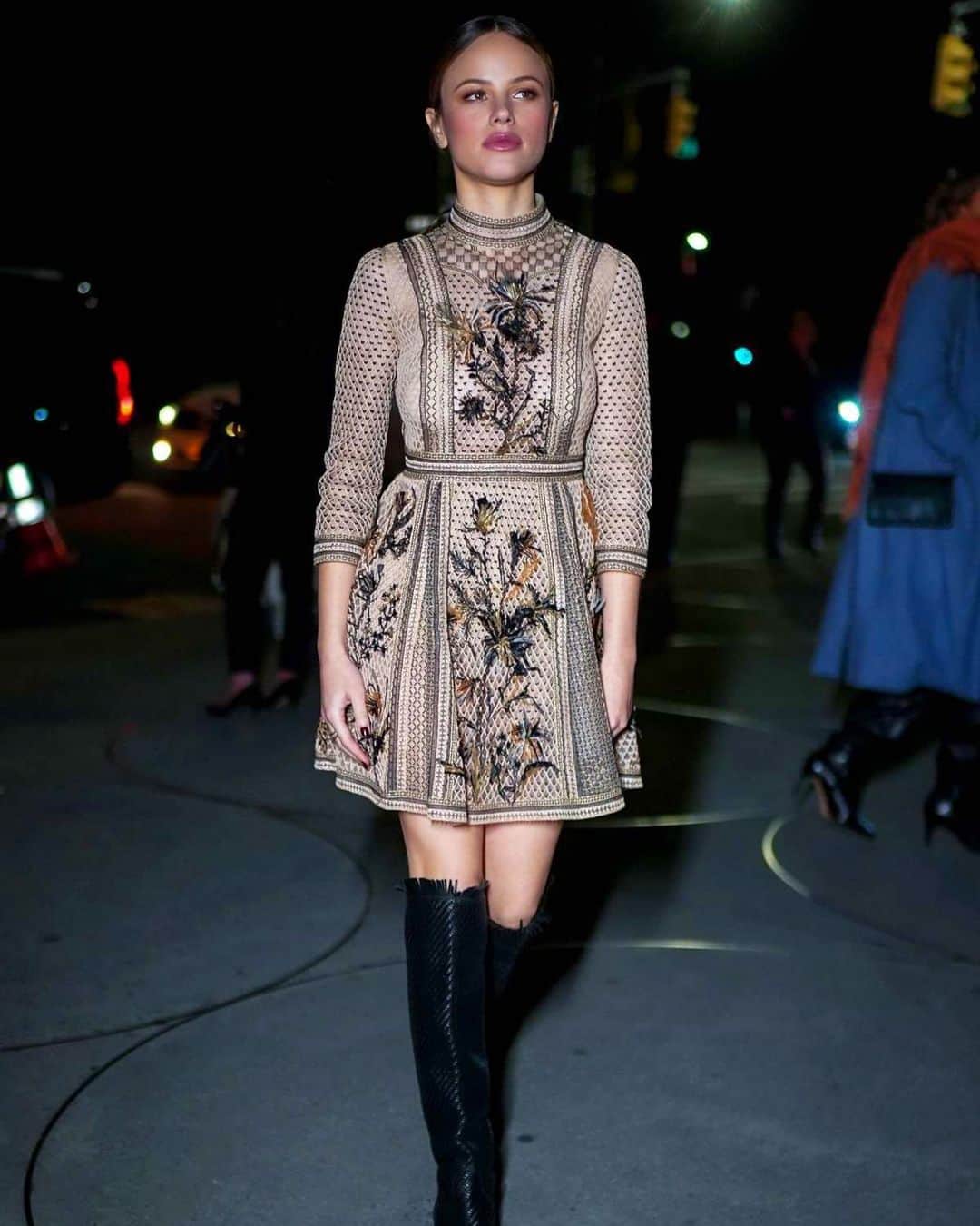 ハルストン・セイジのインスタグラム：「@dior! Thank you for one of my favorite New York nights」