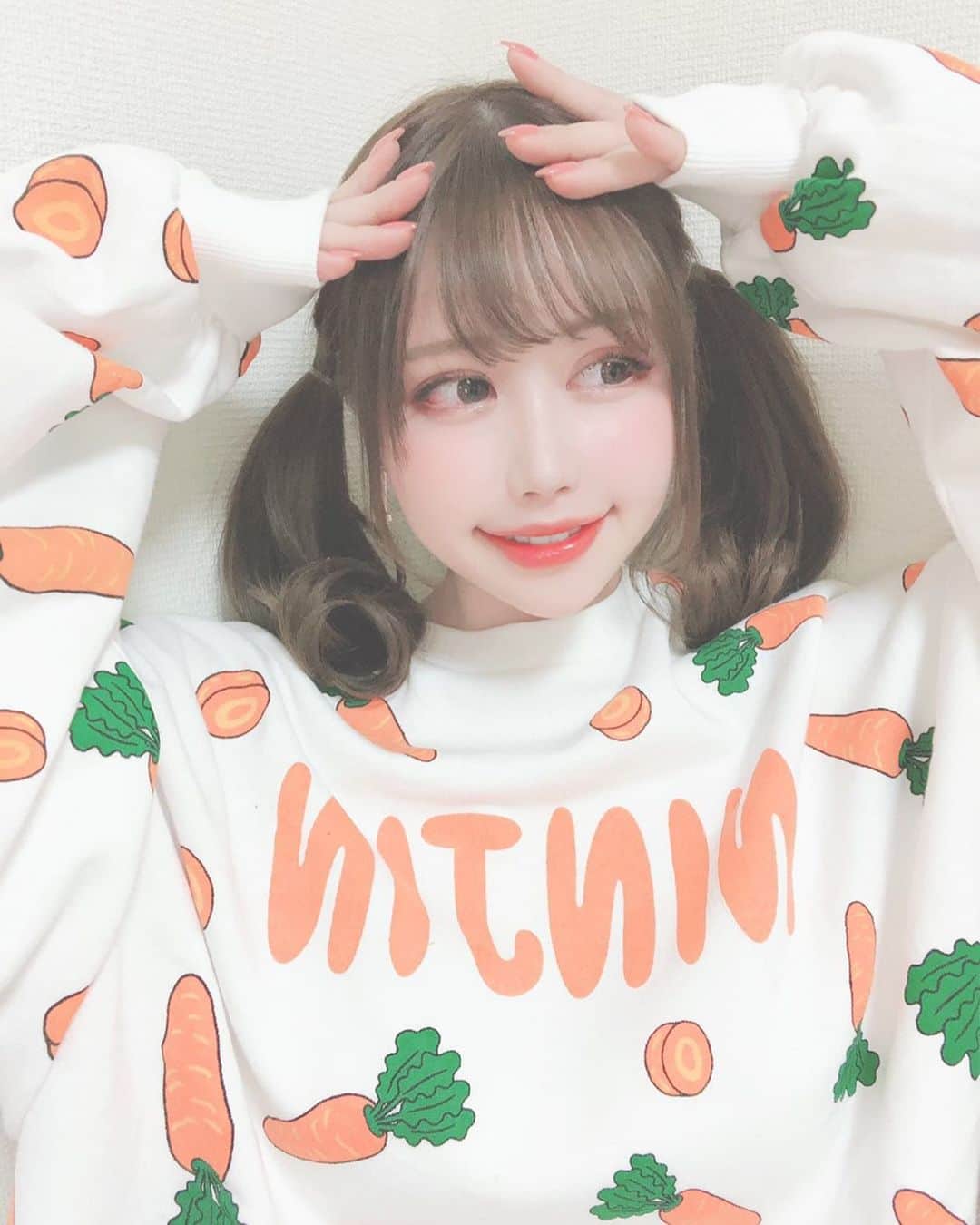 白田まい（白玉ろぷ）のインスタグラム：「🥕NINJIN🥕 . #白田まい #撮影会モデル #japanesegirls #时装 #时装模特 #模特  #コスプレイヤー自画撮り部 #コスプレ撮影 #被写体モデル #粉我」