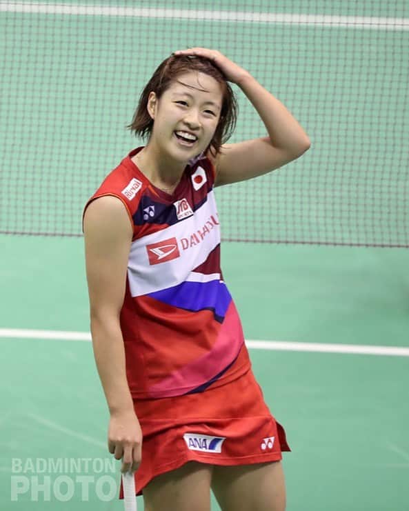 奥原希望さんのインスタグラム写真 - (奥原希望Instagram)「. 試合がどんどん楽しくなってきている♪ 明日は去年の決勝の相手！一気にレベル上がるけど、そのハイレベルのラリーを楽しみます(^^) . . I won and pass through to the quaterfinal. I can enjoy playing badminton now. Keep going!! . . #badminton #hongkong #nozomiokuhara #okuharanozomi #keepgoing」11月14日 21時12分 - okuharanozomi