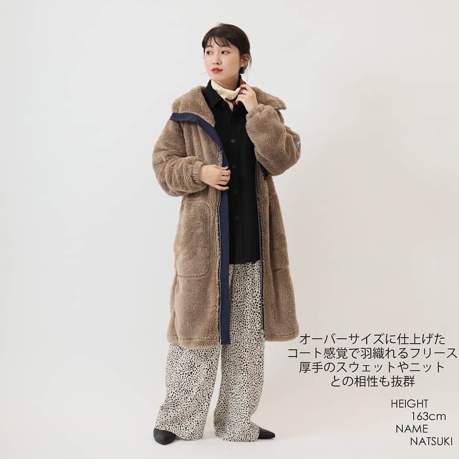 のインスタグラム：「<JOURNAL STANDARD Outer Collection> "Winter, Shminter" your special 1 outer encounter.  いよいよ、寒さが厳しくなるシーズン到来。 ジャーナルスタンダードが厳選するアウターには、機能性も抜群でお洒落なアイテムがずらり！ 一度使ってみれば、その優秀さに手放せなくなるはず。 【CAPE HEIGHTS×JOURNAL STANDARDロングスタンダードフリースコート】 coat ¥32,000+tax code:19020410009630  #journalstandard  #baycrews #ladies #womenswear #fashion #coat #capeheights」