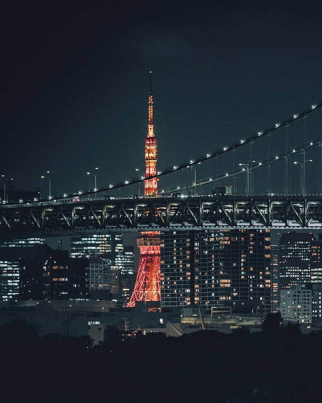 Berlin Tokyoさんのインスタグラム写真 - (Berlin TokyoInstagram)「White bridge and red tower. . . #hellofrom #tokyo , #japan」11月14日 22時10分 - tokio_kid