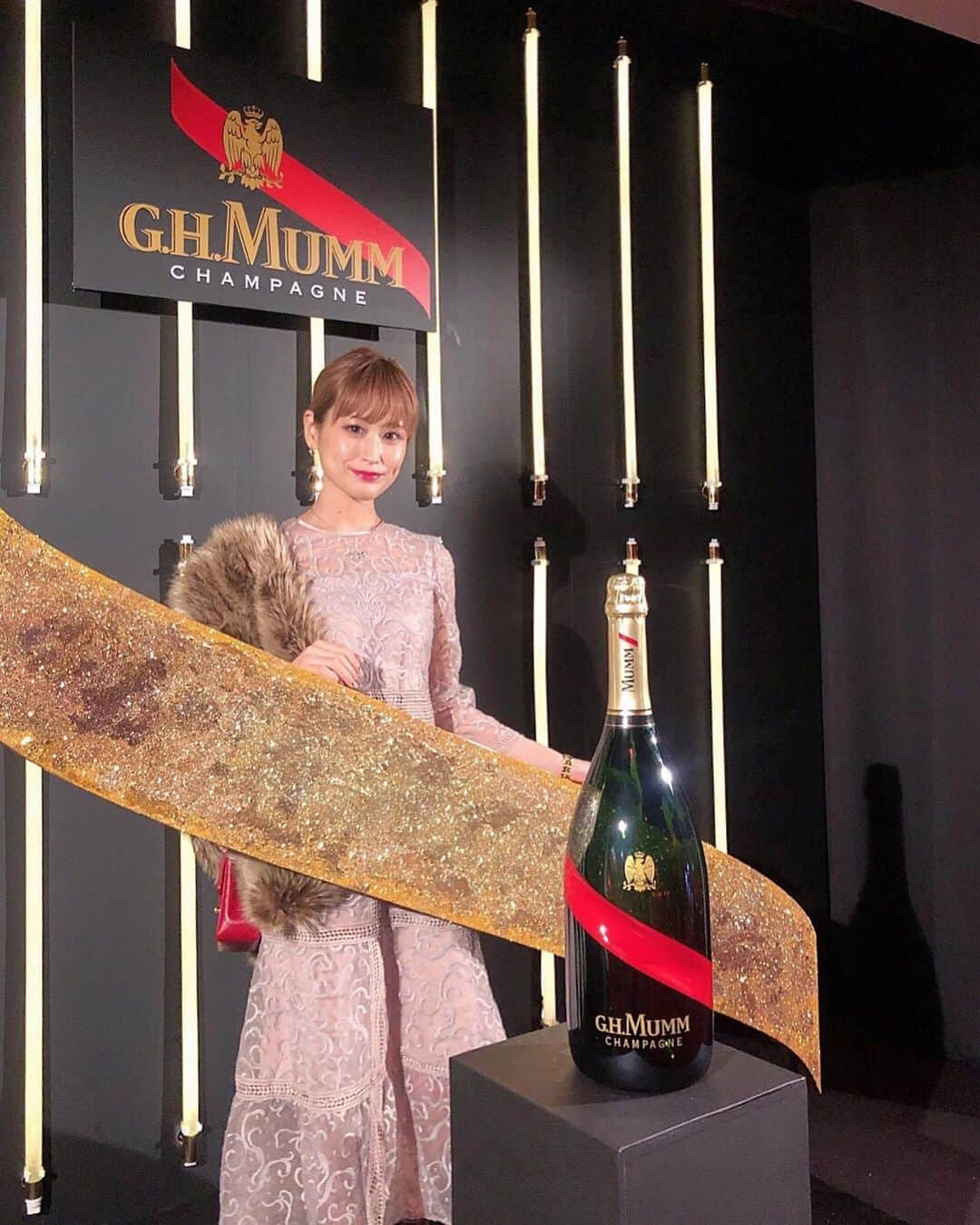 都築青空さんのインスタグラム写真 - (都築青空Instagram)「Maison Mumm Celebration Partyへ🥂 @ghmumm_jpn . . 会場にはCEOを務めるウサインボルト氏と モデルの西内まりやさんも登壇されて とってもluxuryなPartyでした🍾✨ . .  #mumm #mummgrandcordon #celebration #champagne #usainbolt #渋谷ストリームホール」11月14日 22時17分 - aozora723