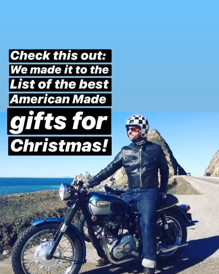 のインスタグラム：「From backpacks to axes to fleece, you will find 13 handpicked items from awesome brands in the New England area. These gifts are sure to please this holiday season. Thanks @thegearjunkie #vanson #vansonleathers #leathers #handcrafted #madeinusa #christmasgifts  https://gearjunkie.com/american-made-gifts-outdoor-gear-products-us Photo credits:  @hubersheroes」