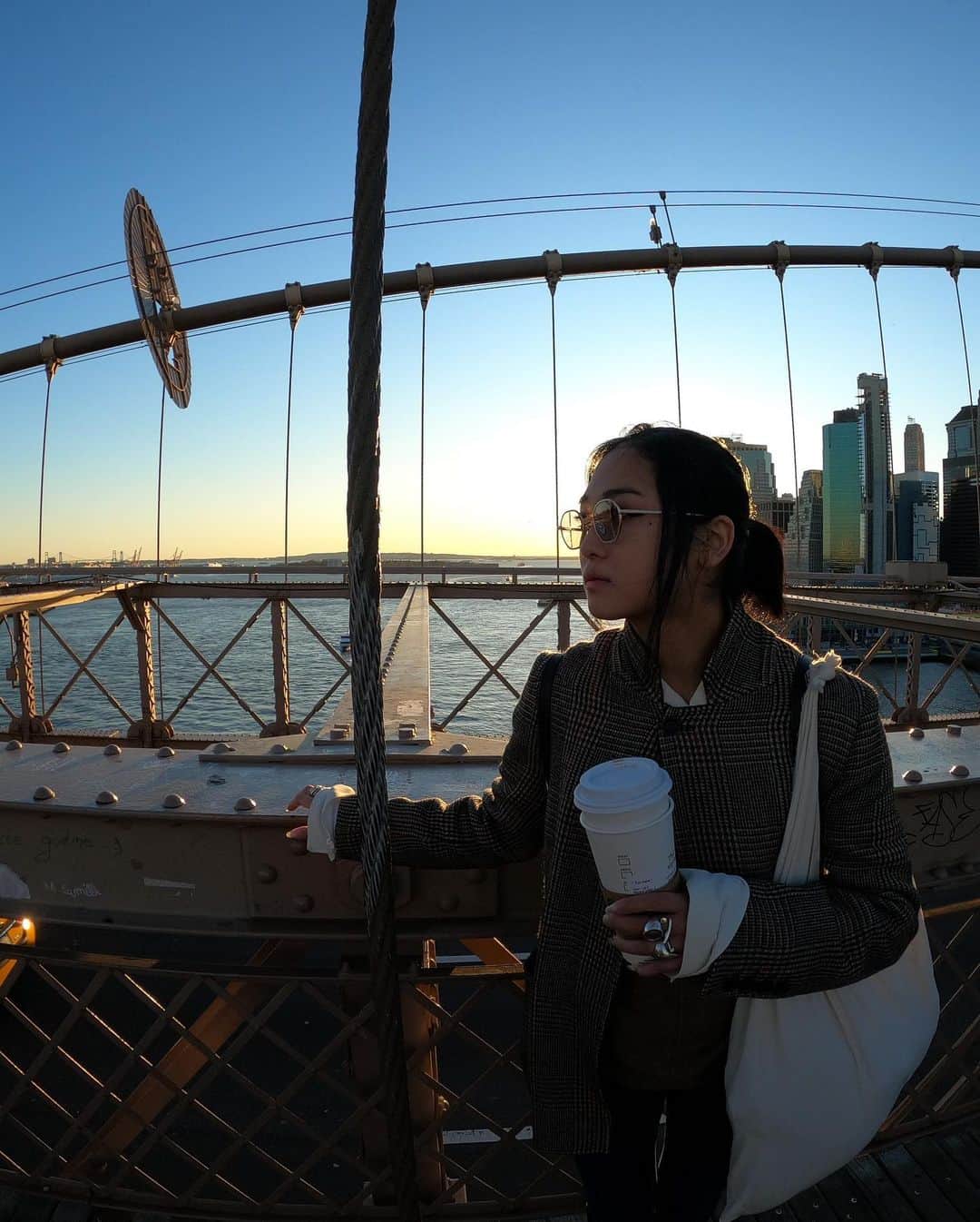 水野絵梨奈さんのインスタグラム写真 - (水野絵梨奈Instagram)「Brooklyn bridge」11月14日 22時34分 - elina_mizuno