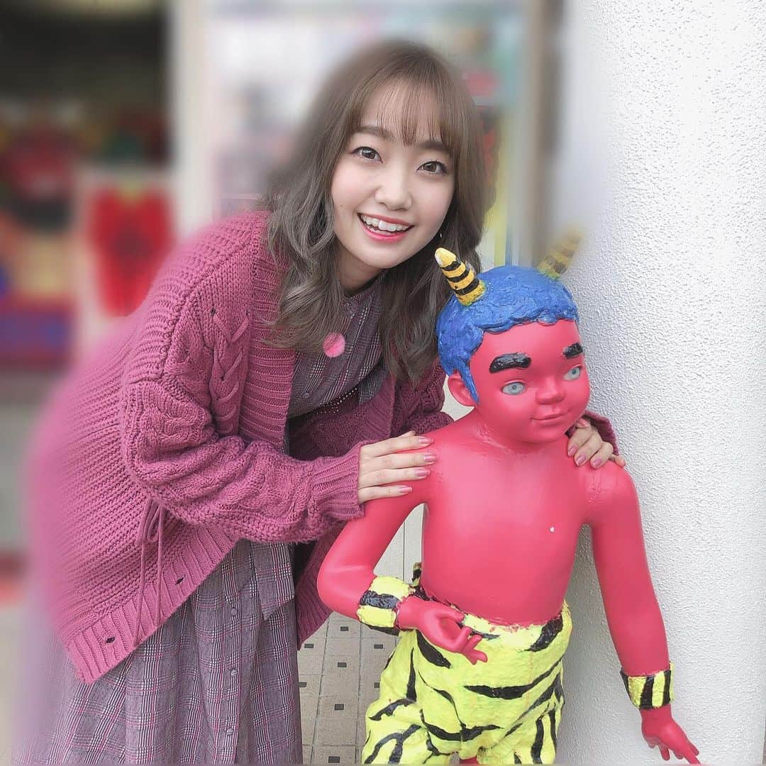 大橋彩香さんのインスタグラム写真 - (大橋彩香Instagram)「とあるロケにて小鬼と大橋さん(^^)(スタッフ)  #大橋彩香 #声優 #声優アーティスト #voiceactress #アニメ #animation」11月14日 22時53分 - ayaka_ohashi