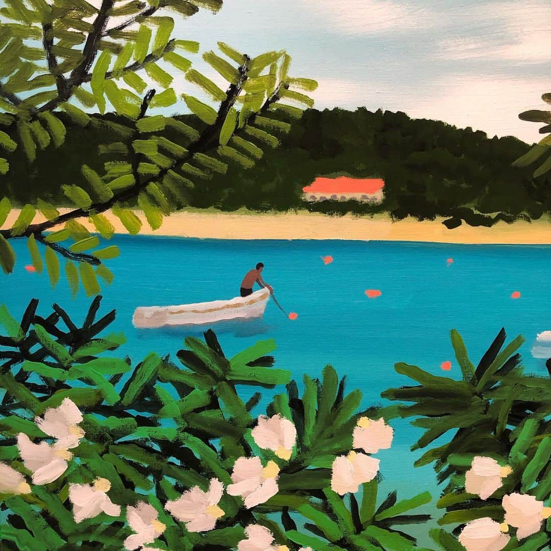 Jean Jullienさんのインスタグラム写真 - (Jean JullienInstagram)「See you tonight at 6 at @alice_bxl 🚣🏼‍♂️」11月14日 22時57分 - jean_jullien