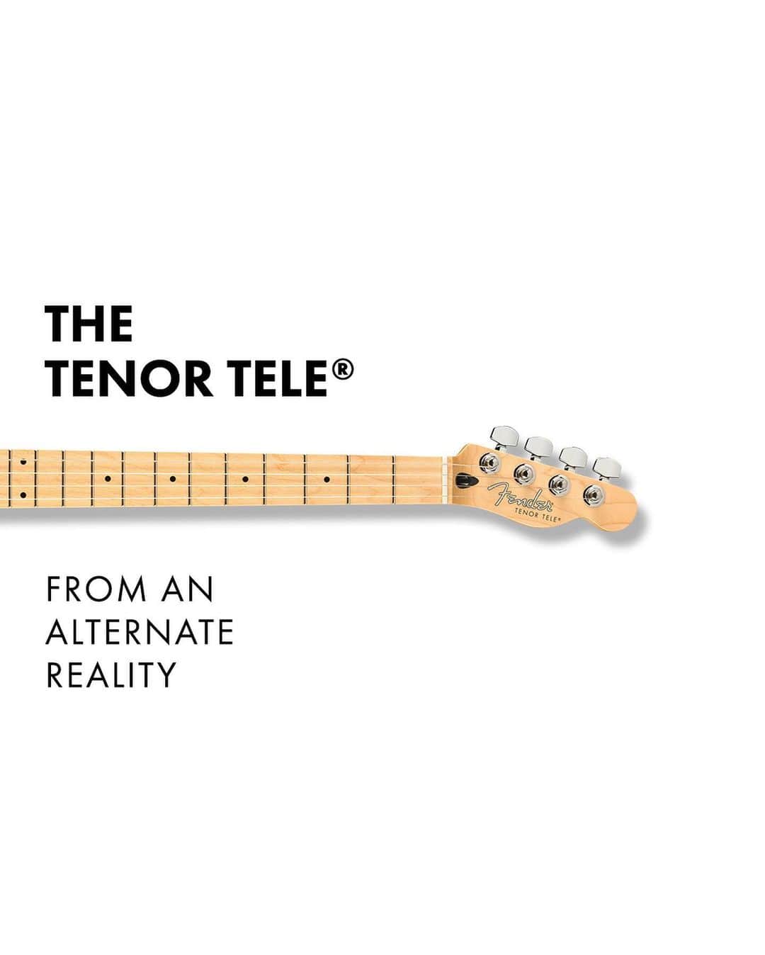 Fender Guitarさんのインスタグラム写真 - (Fender GuitarInstagram)「The Alternate Reality Tenor Tele is a modern take on the 4-string guitar that will inspire new sounds and fuel creativity. Innovative features, including custom-designed alnico pickups and a comfortable 22.75” scale “U”-shaped maple neck profile, give this Tele a twangy and powerful sound. Click the link in bio to hear it in action. - Animation by @mattattack426」11月15日 2時02分 - fender