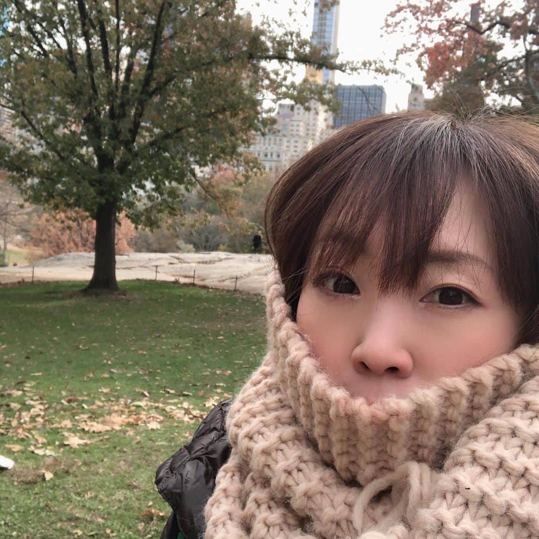 奥井雅美さんのインスタグラム写真 - (奥井雅美Instagram)「セントラル・パークをみんなでお散歩したりしました☺︎ 今からランチ❤️」11月15日 1時55分 - masamiokui