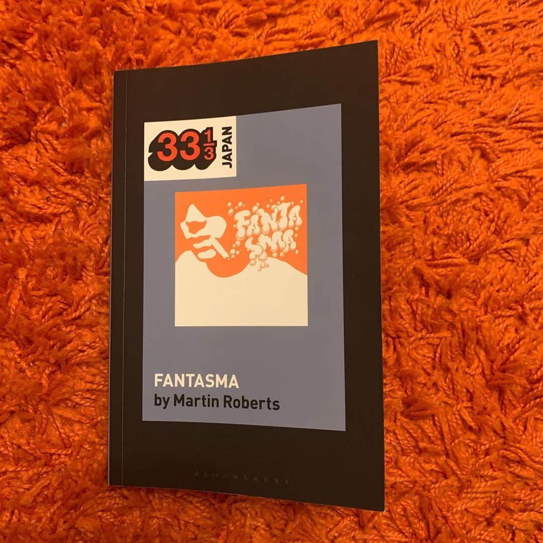小山田圭吾のインスタグラム：「⚡️📚⚡️ Fantasma by Martin Roberts 33 1/3  https://www.bloomsbury.com/us/corneliuss-fantasma-9781501330216/」