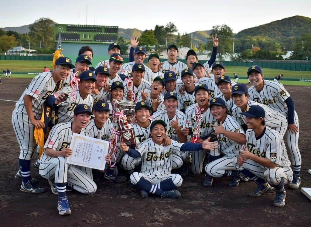 山本祐香さんのインスタグラム写真 - (山本祐香Instagram)「#明治神宮野球大会  今日から始まるよー！！ ・ 楽しみすぎるよー！！ ・ 1枚目は #東海大札幌 2枚目は #東海大学 3枚目は #城西国際大学  #明治神宮大会 に出場する取材した3校です✨  城西国際大学の記事↓ https://t.co/hmsbyZC9H0  東海大学の記事 https://t.co/ypiN6rUyTg  #札幌学生野球リーグ #札六 #北海道二連盟 #首都大学野球リーグ #千葉県大学野球リーグ #関東五連盟 #神宮球場 #大学野球 #ドラフト指名選手も出るよ」11月15日 5時37分 - yuukayamamoto89