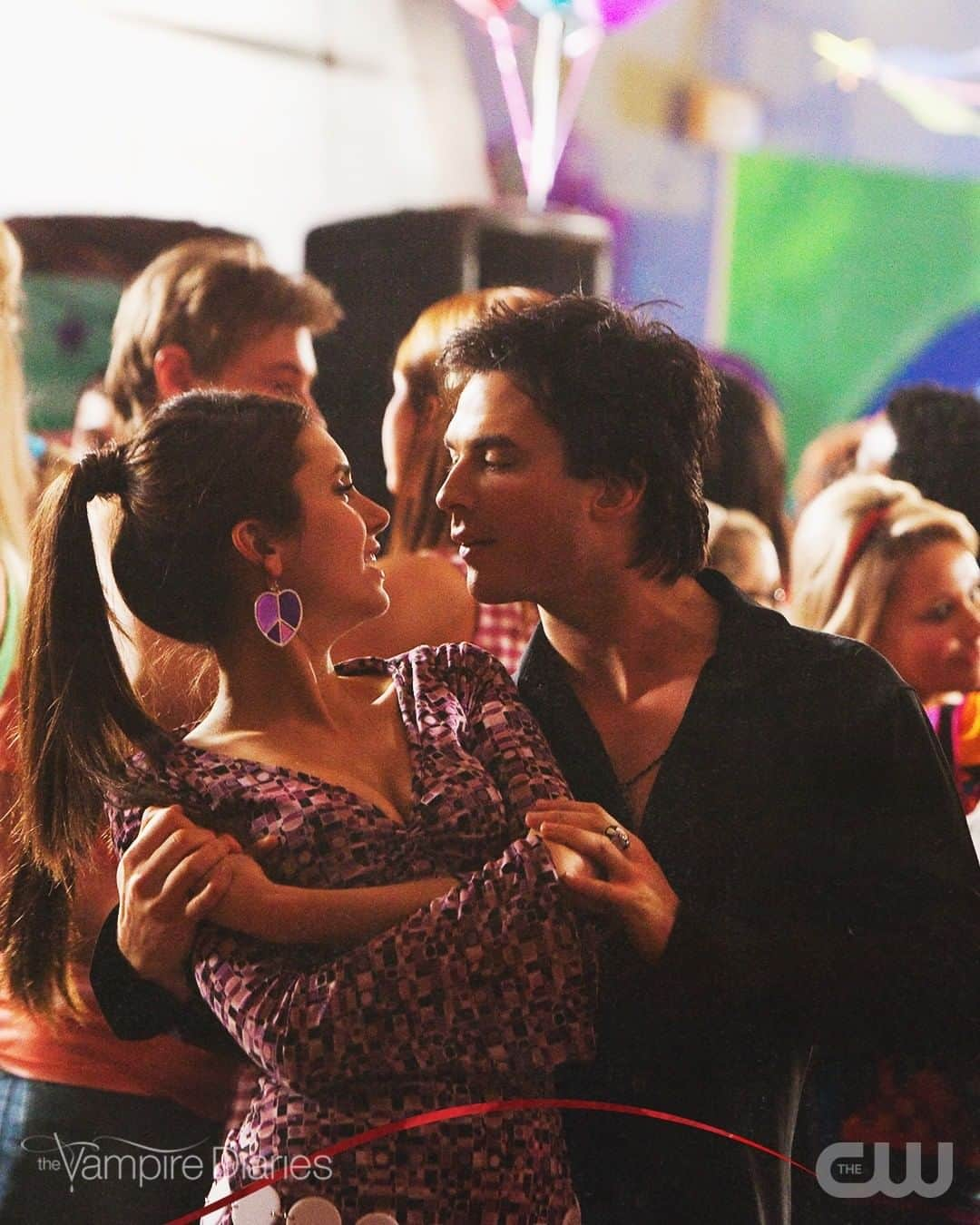 ヴァンパイア・ダイアリーズのインスタグラム：「It's not a school year without a decade dance. #TVD」