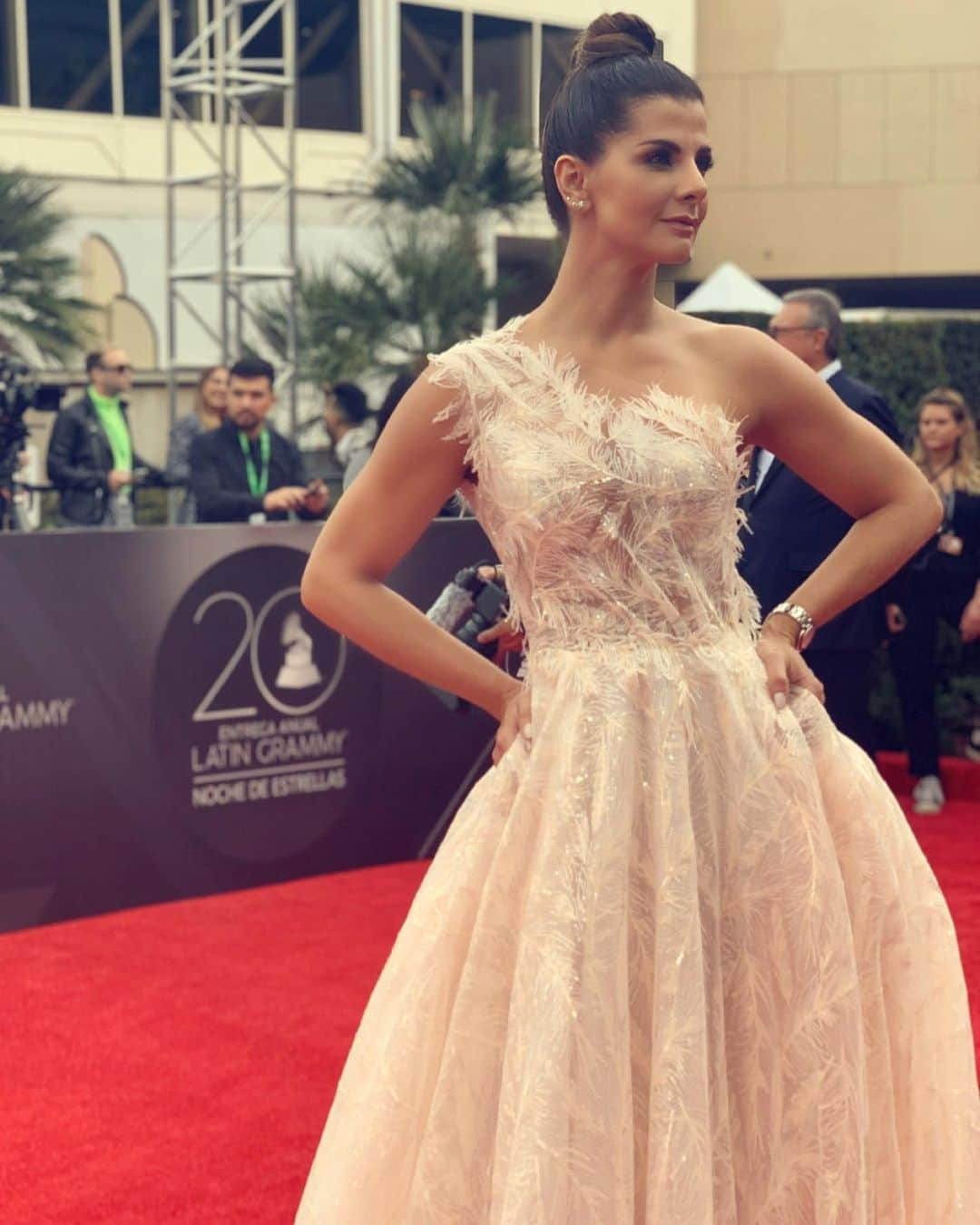 Carolina Cruz Osorioさんのインスタグラム写真 - (Carolina Cruz OsorioInstagram)「• @bulova @latingrammys  Vestido: @jorgeduquevelez  M&H: @malejocangrejo ⭐️⭐️」11月15日 9時18分 - carolinacruzosorio