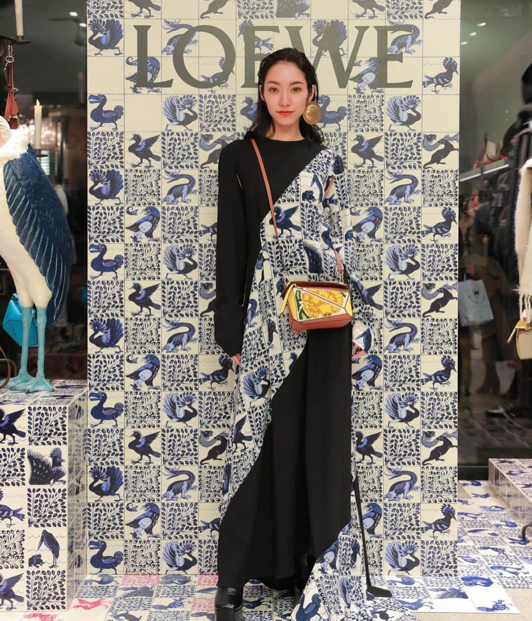 吉田沙世さんのインスタグラム写真 - (吉田沙世Instagram)「Thank you for having me last night CASA @loewe 👀💓 #LOEWEtokyo #CASAloewetokyo #ロエベ」11月15日 9時26分 - sayobaby