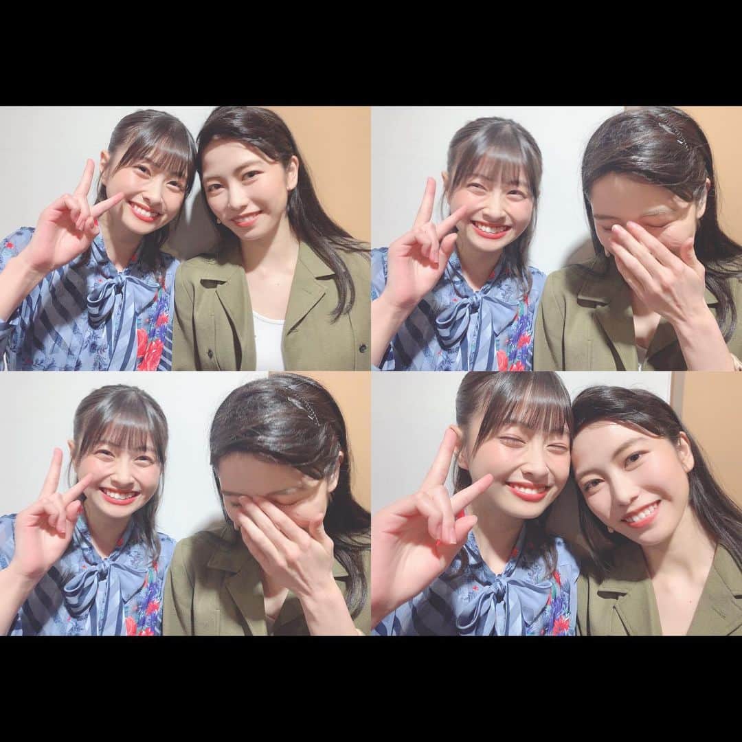 松岡はなのインスタグラム：「こんなにも素敵な人は居るのかなってくらい素敵な方で、HKTのメンバーみんなが改めて横山さんの事が大好きになったと思います。 というか大好き☺︎！ 笑ってる時の横山さんが本当に可愛いです❤︎ #横山さんらぶ　#横山さんのある動画を観るのにハマってます　#げき可愛い」