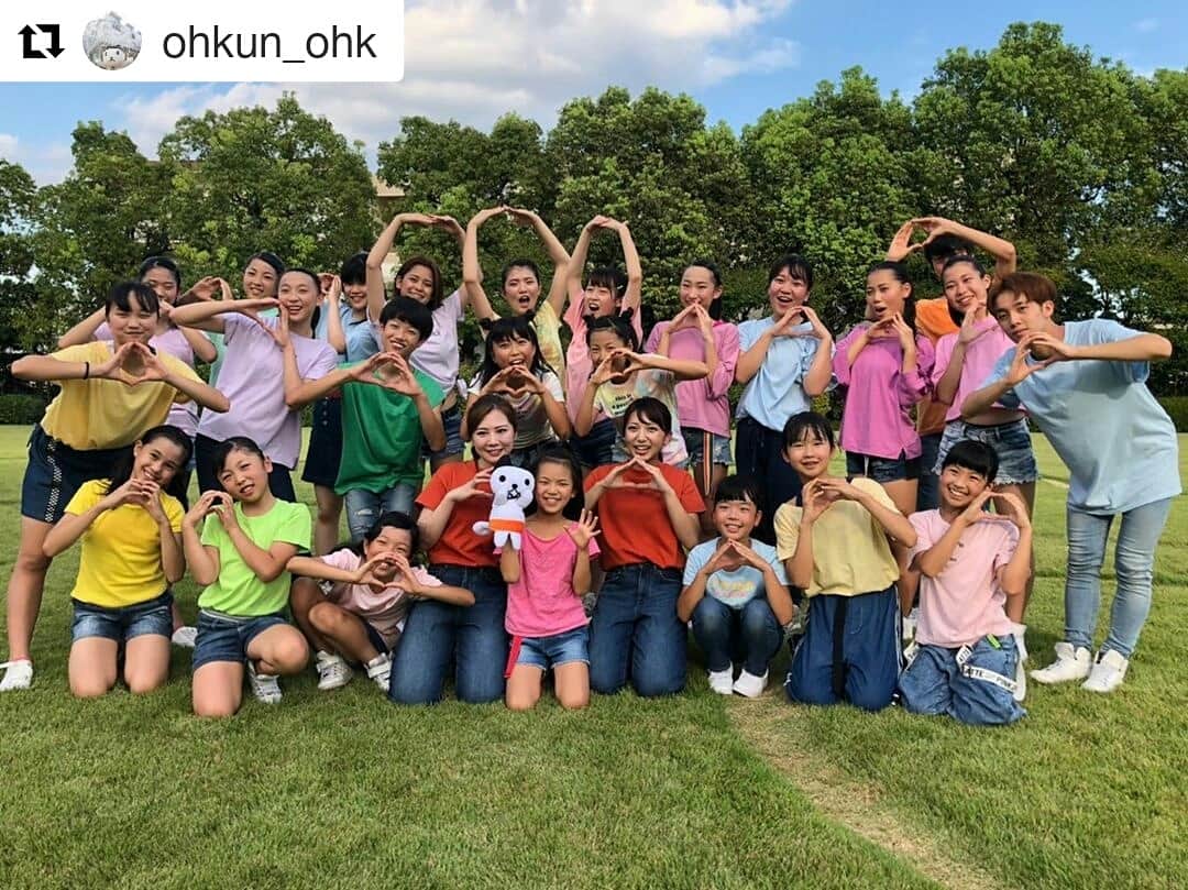 岡山放送さんのインスタグラム写真 - (岡山放送Instagram)「#Repost @ohkun_ohk (@get_repost) ・・・ OH！くんも出演したミュージックビデオ「みらいのとちゅう」♪ 12月1日、イオンモール岡山 haremachi Gardenで、みんなでつなぐダンスリレー開催決定！OHK新人アナウンサーと一緒に踊ってくれる仲間を募集中です！  詳しくは、「🔎みらいのとちゅう」HPでチェックしてみてね！  #OHK #ohくん #みらいのとちゅう #イオンモール岡山 #OHK新人アナウンサー #今川菜緒 #北村麗#8ch#岡山放送」11月15日 12時56分 - ohk_official