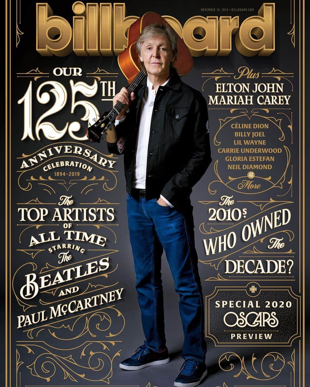 ポール・マッカートニーさんのインスタグラム写真 - (ポール・マッカートニーInstagram)「Paul on the cover of @billboard’s 125th anniversary edition 👀😎 #PaulMcCartney #Billboard #TheBeatles」11月15日 23時54分 - paulmccartney