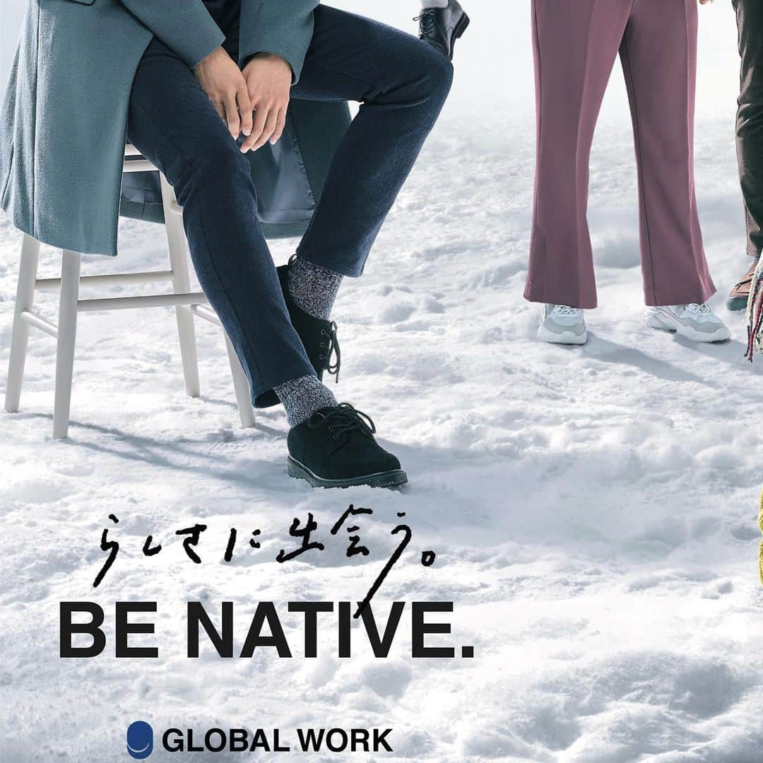 thefactorytokyoさんのインスタグラム写真 - (thefactorytokyoInstagram)「【CLIENT WORK】  @globalwork_official 様の2019 A/Wのシーズンキービジュアルの制作いたしました。 ブランドコンセプトである『BE NATIVE  らしさに出会う。』を体現するために 8名のアーティストたちを起用し、ひとつの“架空”の空間で それぞれが自分らしく過ごす様子を360度の視点でビジュアルとストーリーで展開しております。 . . . . 【出演したアーティスト一覧】. . . 肥野 竜也（ #model ) @tatsuya_hino 河内ユイコ（ #チェリスト ） @yuikokawauchi  Shogo（ #model） @shogo_velbed  Ena Kakuta（ #スケッチモーションクリエイター ） @enakakuta  FISHBOY（ #dancer ） @fishboydance  白濱イズミ（ #artist ） @loveli_official  ZiNEZ（ #フリースタイルバスケットボーラー） @zinez_kamikaze  Kelly（ #model ） @kellymisawa . . .  #director  濱野龍 @chonmageryu  Kanda yukiko @kandayukico  制作されたビジュアルは、全国のGLOBAL WORKのSHOPや OFFICIAL WEBのメインビジュアルとして展開されています。  @globalwork_official  #globalwork #benative #らしさに出会う。 #伝統 #革新 #東京 #tokyo #thefactorytokyo #neighbors #paformer  #creator」11月15日 15時15分 - thefactorytokyo