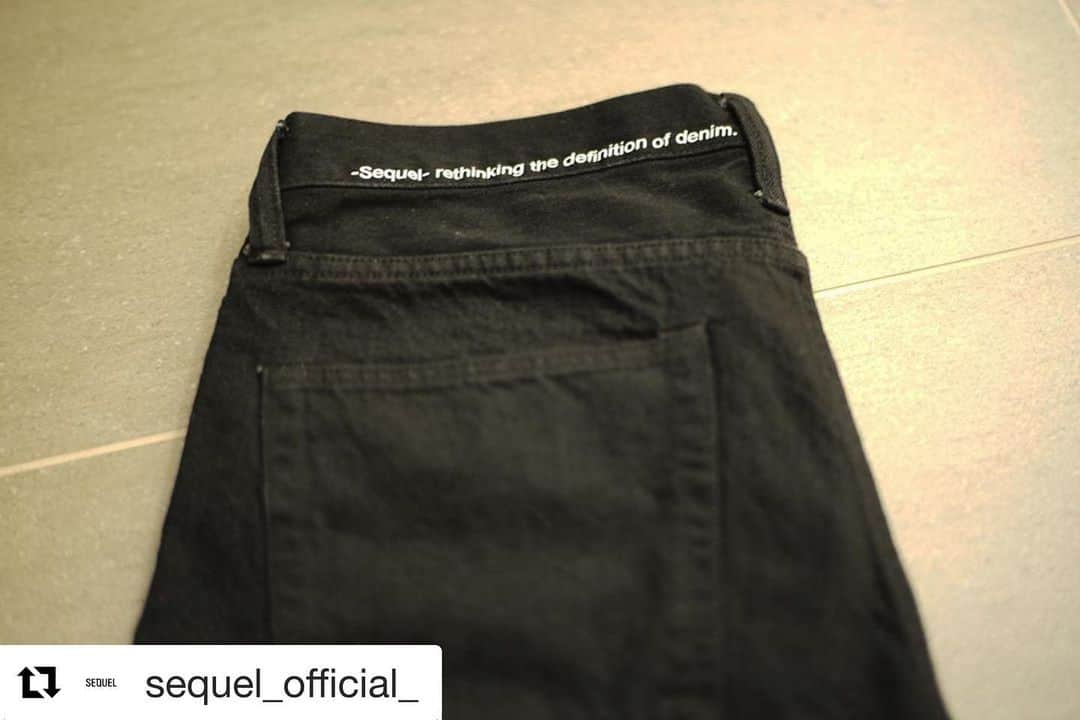 藤原ヒロシさんのインスタグラム写真 - (藤原ヒロシInstagram)「#Repost @sequel_official_ with @get_repost ・・・ BLACK Denim #SEQUEL #SEQUELq #シークエル」11月15日 16時29分 - fujiwarahiroshi