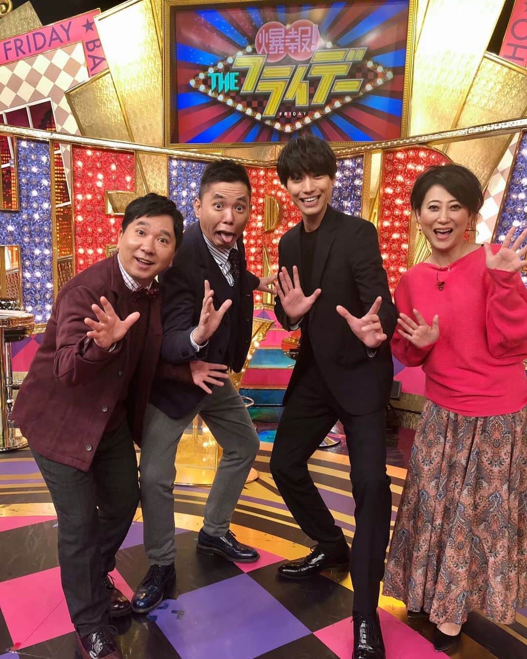 のインスタグラム：「#みこと✍️ 今夜7時からの 爆報！ＴＨＥ フライデー に出演します🤗 ぜひご覧ください‼️ * #お知らせ花巻家🏠 #4分間のマリーゴールド #よんまり #今夜10時からは第6話 #あと4時間 #福士蒼汰 #tbs」