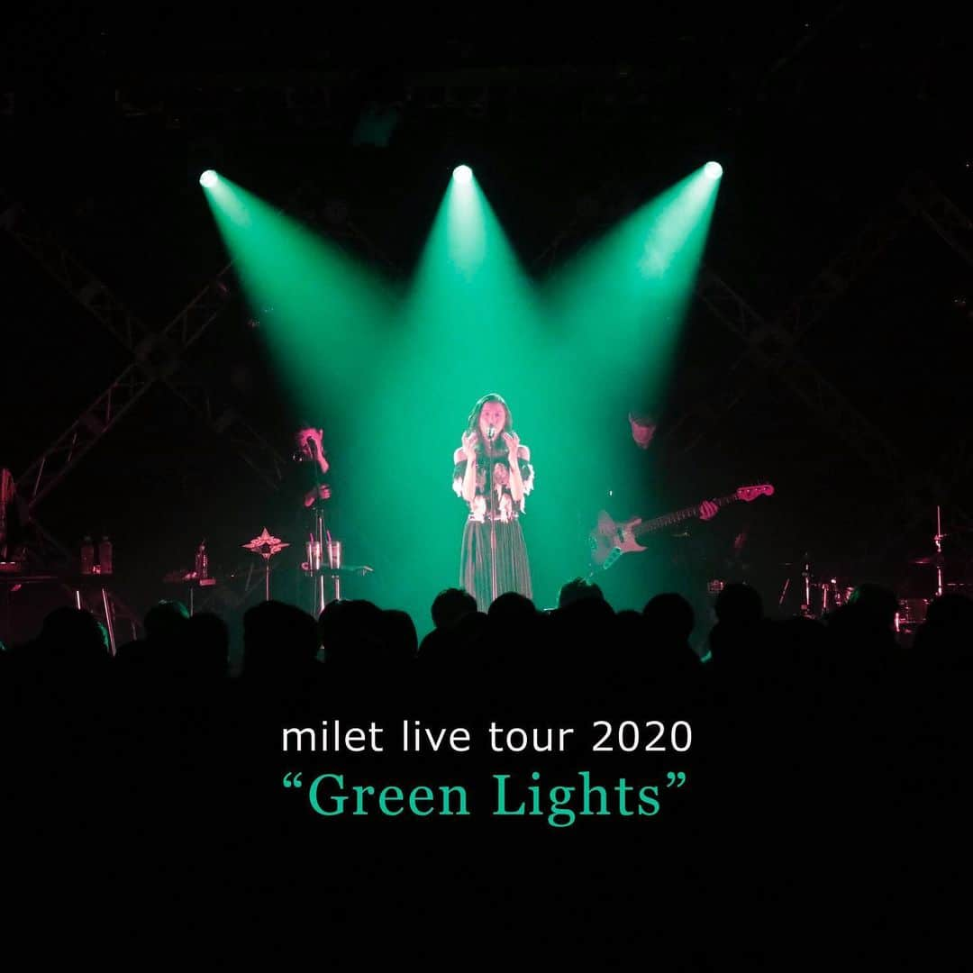 miletさんのインスタグラム写真 - (miletInstagram)「[Instagram更新]milet全国ツアー「milet live tour 2020 “Green Lights”」開催決定！ 今夜、11/15(金)20:00よりチケットオフィシャル先行受付もスタート！詳細はオフィシャルサイトをご覧ください。#milet」11月15日 18時19分 - milet_music