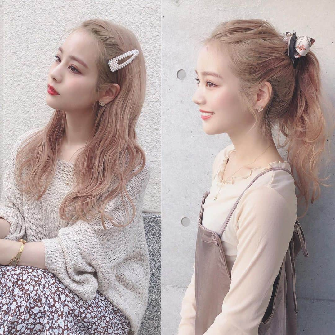 安中亜美さんのインスタグラム写真 - (安中亜美Instagram)「ㅤㅤㅤㅤㅤㅤㅤㅤㅤㅤㅤㅤㅤ ダウンヘアのときはオイルを毛先に馴染ませて アップスタイルのときはワックスを揉み込んだよ💕 ㅤㅤㅤㅤㅤㅤㅤㅤㅤㅤㅤㅤㅤ この間のアンケートで人気だった方のヘアアレンジ動画を 2枚目に載せてみたよー👉 ㅤㅤㅤㅤㅤㅤㅤㅤㅤㅤㅤㅤㅤ 巻き髪の時は32mmのコテで波巻きが好き❤️ ㅤㅤㅤㅤㅤㅤㅤㅤㅤㅤㅤㅤㅤ ワックスとオイルを混ぜて使うと 動きが出つつも濡れた質感もでてすごく好き👏❤️ しかもワックスとオイルをMIXすることで 紅茶の香りに変わるんだよ😳 すごいよね❤︎❤︎❤︎ ㅤㅤㅤㅤㅤㅤㅤㅤㅤㅤㅤㅤㅤ #リーゼ #ヘアスタイリング #ヘアスタイル #ヘアアレンジ #髪チャレ #リーゼ_広告」11月15日 18時45分 - amitwinsworld