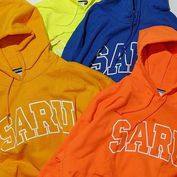 井上三太さんのインスタグラム写真 - (井上三太Instagram)「【NEW ITEM DROP】 アーチSARUカラフルフーディ  Color. NEON / ROYAL / ORANGE / YELLOW Size. M / L / XL / XXL  Now on SANTASTIC! Online.」11月15日 19時15分 - santainoue