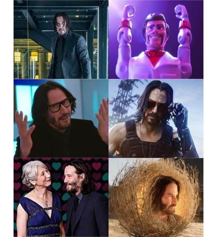 9GAGさんのインスタグラム写真 - (9GAGInstagram)「What a year for Keanu⠀ #9gag #keanureeves #spongebob」11月15日 20時17分 - 9gag