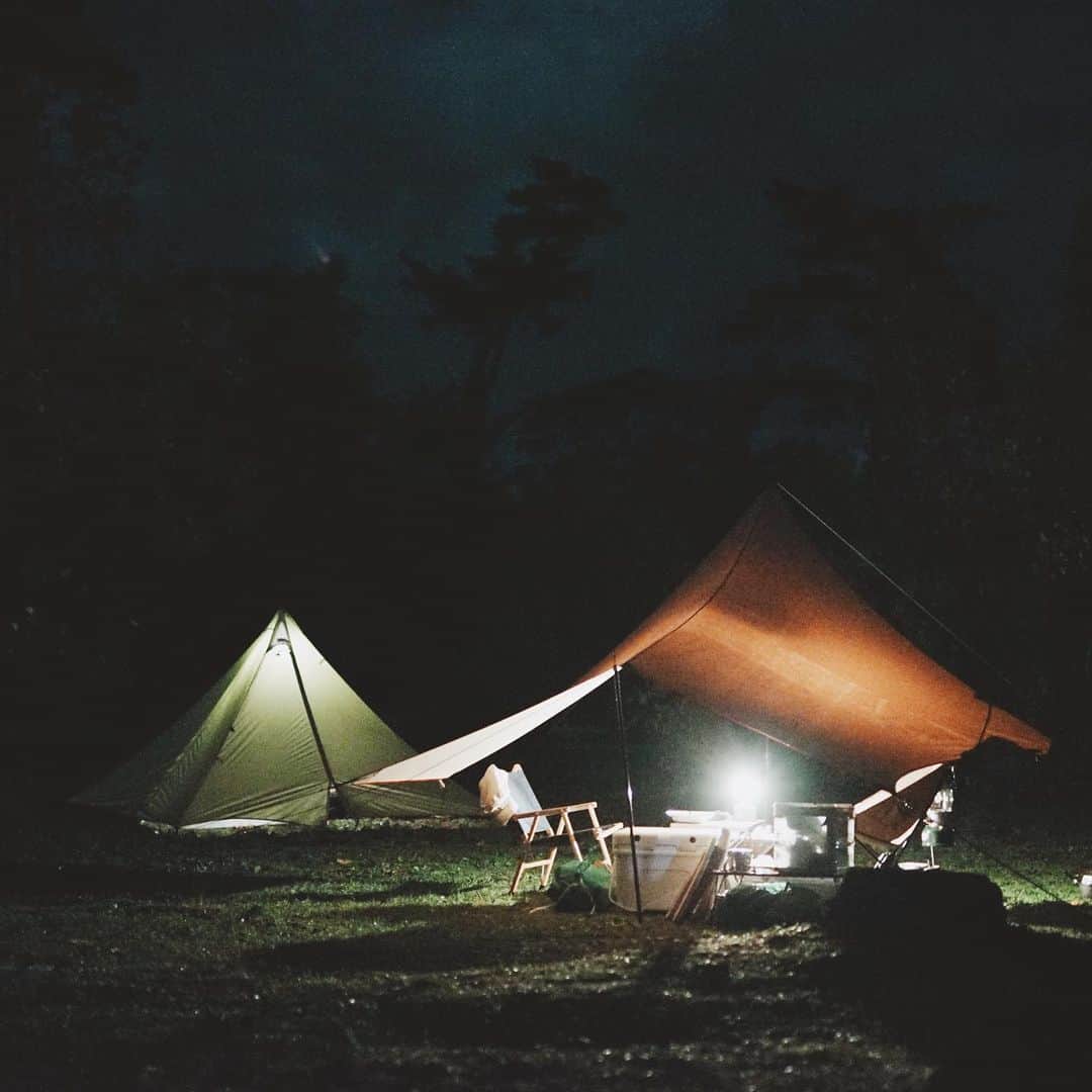 Takafumi Gotoのインスタグラム：「camp night」