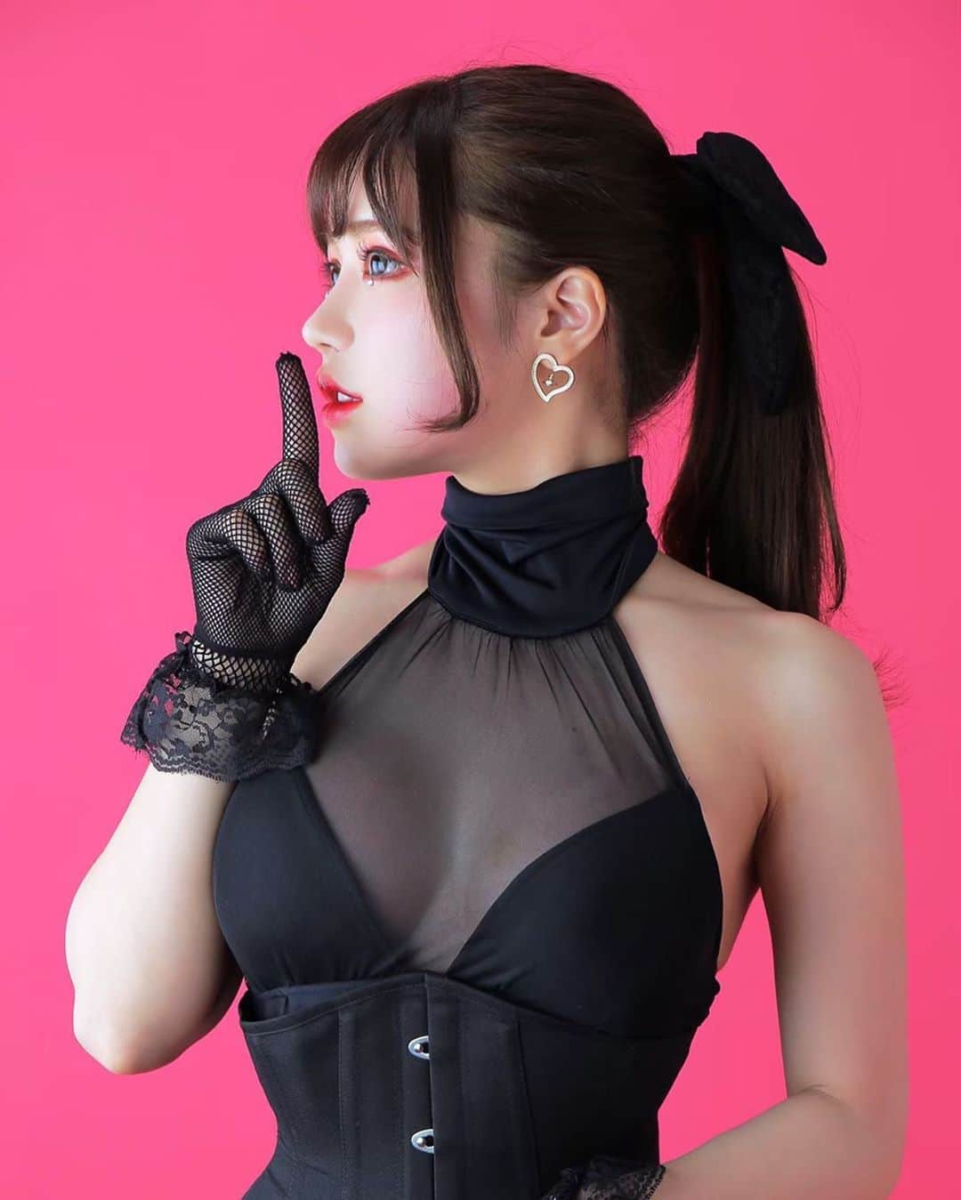 白田まい（白玉ろぷ）のインスタグラム：「内緒😶  #白田まい #撮影会モデル #japanesegirls #时装 #时装模特 #模特  #コスプレイヤー自画撮り部 #コスプレ撮影 #被写体モデル #粉我」
