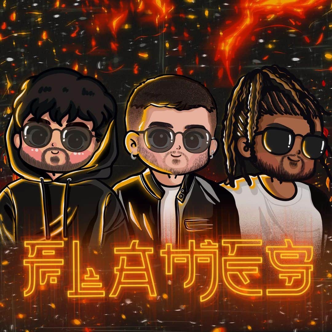 ゼイン・マリクのインスタグラム：「Flames. Out now!」