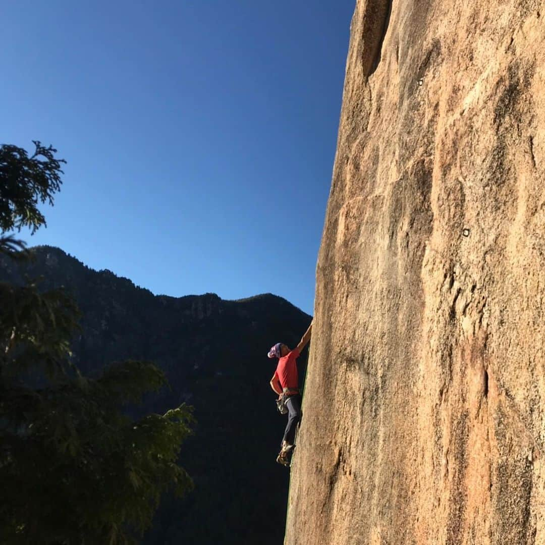 平山ユージさんのインスタグラム写真 - (平山ユージInstagram)「Petashi Man 5.13c (I think it’s harder🤔) Crispy condition help for sure. Spending 3 days on the route and finally I send Petashi Man. Tamotsu Sugino sent Petashi Man 1999 December. It’s nearly 20 years after his ascent. This line is amazing !!! I recommend to try if you come around Ogawayama, Japan 🇯🇵 ペタシマン5.13c (もっと難しいと思う🤔) パリッとしたコンディションは間違いなく成功を助けてくれた。三日間のチャレンジの末、ついに完登できた💪💪杉野保さんが1999年12月に初登、彼の初登からすでに20年、本当に凄いラインだー！小川山あたりに来る機会があればお勧めの一本👍👍 Photos @deloprojet  And @hikkopi  #Ogawayama #ogawayamaclimbing #japan #小川山 #小川山クライミング」11月16日 0時37分 - yuji_hirayama_stonerider