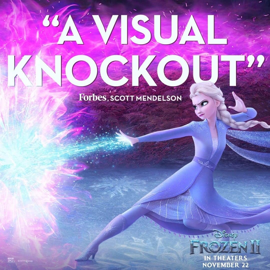 ウォルト・ディズニー・アニメーション・スタジオズさんのインスタグラム写真 - (ウォルト・ディズニー・アニメーション・スタジオズInstagram)「See the film critics are calling “a visual knockout.” #Frozen2 comes to theaters in just 1 week.」11月16日 2時00分 - disneyanimation