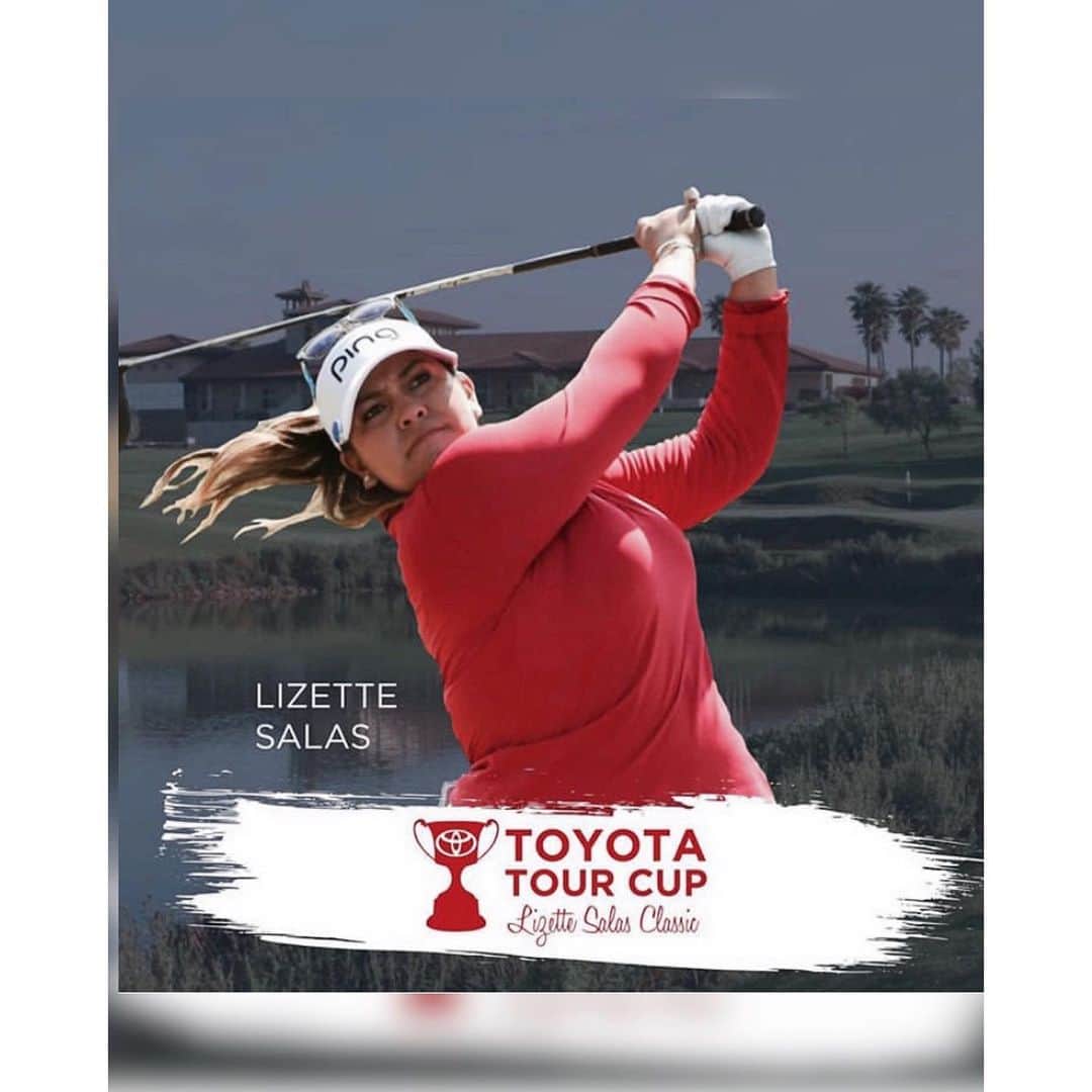リセット・サラスのインスタグラム：「Super stoked to be hosting the best junior golfers in Southern California in the 2nd Annual TTC LIZETTE SALAS CLASSIC ❗️ What's so special about this event is that it will be held at Tukwet Canyon in Beaumont Ca where I played countless rounds as a junior and posted my career low score of 62 for the first time in 2005 on the Legends course.  But this isn't about me -- it's about these kids who are grinding and striving to be the best! @scpgajrtour continues to give juniors across So Cal the best platform I'm proud to call myself an Alum. I look forward to meeting everyone this weekend. Thank you Toyota Tour Cup, @scpgafoundation @tomaddisiii @nikki_gatch for allowing me to partner up, thank you for helping make this dream come true ❤️」