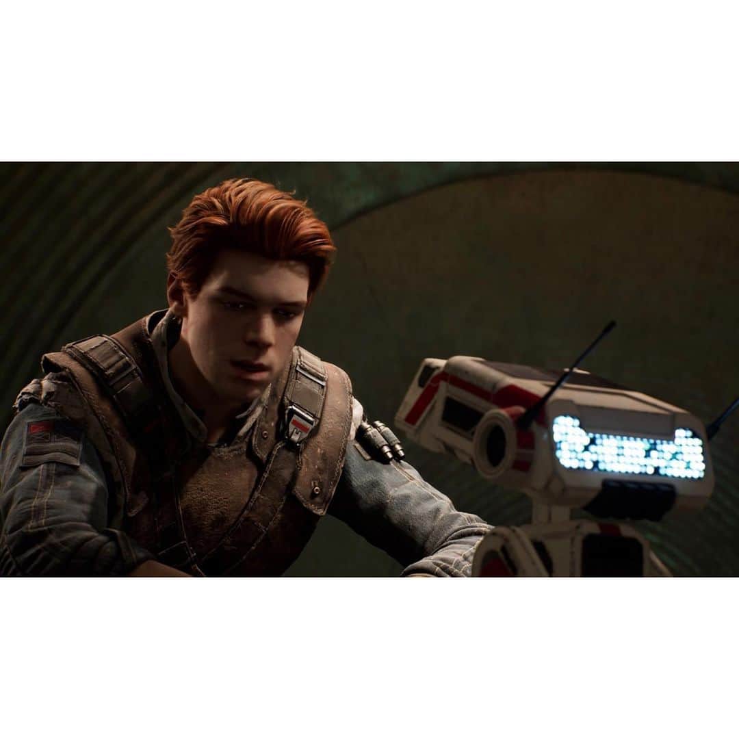 のインスタグラム：「I’d just like to take a moment to thank the team behind #JediFallenOrder. So many people at @respawn worked tirelessly, believing in this game, making it the best it could possibly be. I really admire these guys, talented designers and craftsmen who made something truly amazing. I’d also like to give a shoutout to the fantastic group at the Sony mocap studio. And of course to @lucasfilm for their belief and support in this project. I can’t believe these guys allowed me to be their Jedi, and I’m so very thankful that they did.  Thanks to the Respawn, Disney, EA and Sony teams, and everyone else who was involved in making this project happen.」