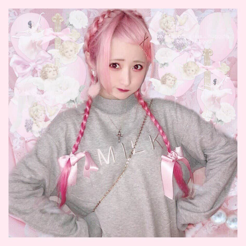 胡桃兎愛のインスタグラム：「🎀🎀🎀」