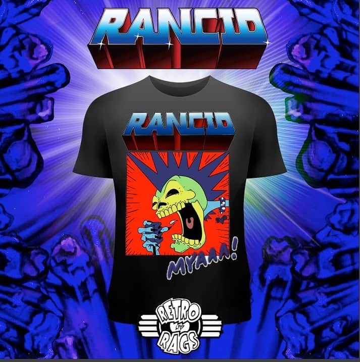 Rancidさんのインスタグラム写真 - (RancidInstagram)「MYAAAAA!!!!! The newest @retroragslimited @rancid collaboration is on pre-order now!! Link in bio  #motu #rancid #heman #skeletor #punk #mastersoftheuniverse」11月16日 3時50分 - rancid