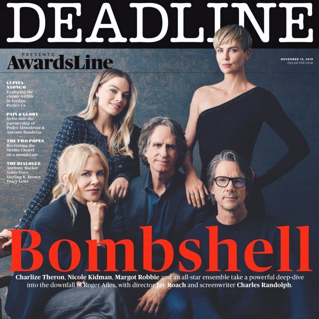 ニコール・キッドマンさんのインスタグラム写真 - (ニコール・キッドマンInstagram)「Thank you @Deadline for letting us share all about #BombshellMovie with you!  @CharlizeAfrica @MargotRobbie」11月16日 6時20分 - nicolekidman