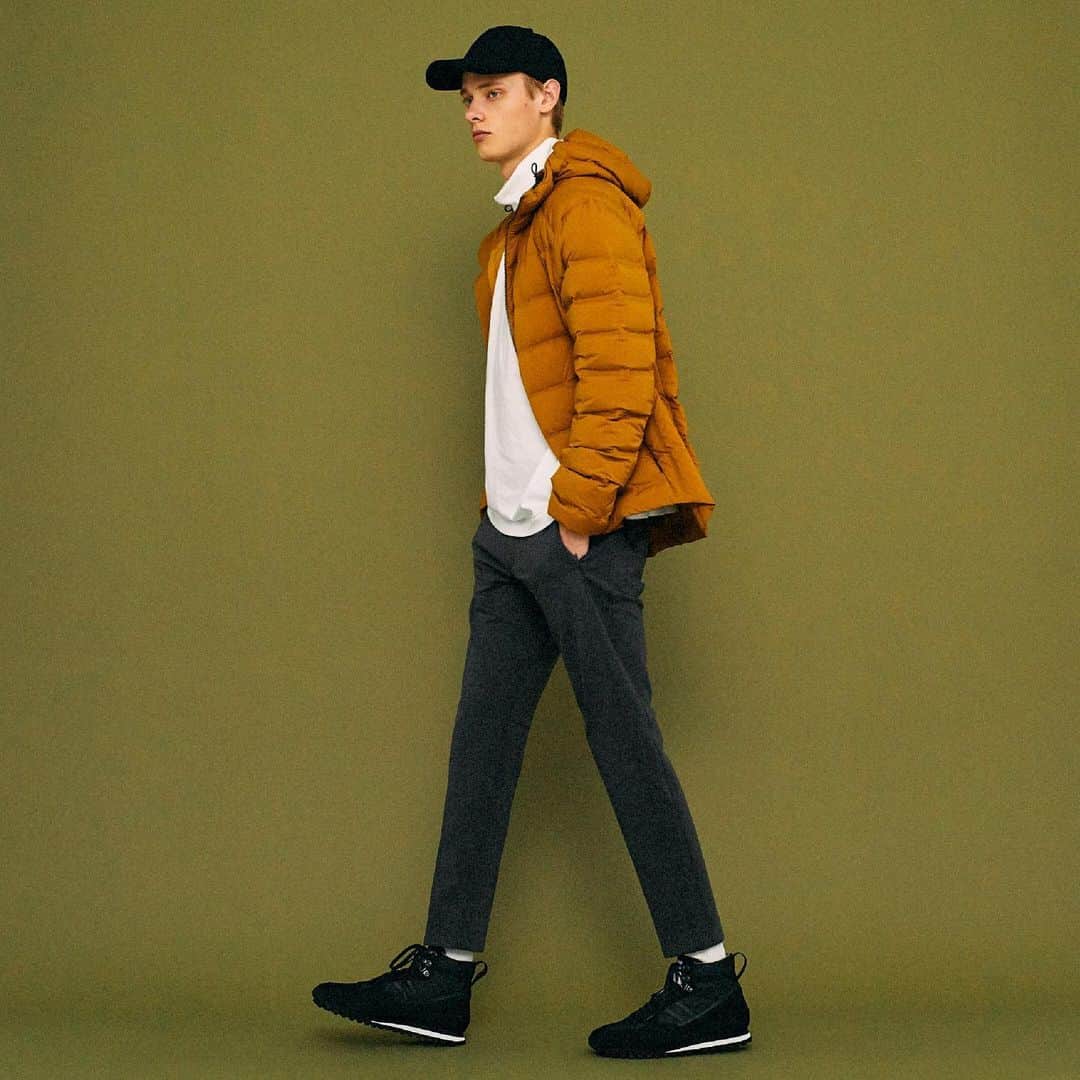 のインスタグラム：「【Winter Strasburgo Men's 2019】﻿ ﻿ Outer: #MONOBI﻿ Cut&Sewn: #BLURHMS﻿ Pant: #CODECOSTUMES﻿ Hat: #MONOBI﻿ Shoes: #ZDA﻿ ﻿ @strasburgomens﻿ #strasburgo #strasburgomens #strasburgolife #winter #2019 #strasburgoquality #apparel #fashion #mensfashion #gentleman #selectshop #menswear #ストラスブルゴ #ファッション #セレクトショップ #メンズファッション #秋冬 #2019秋冬」