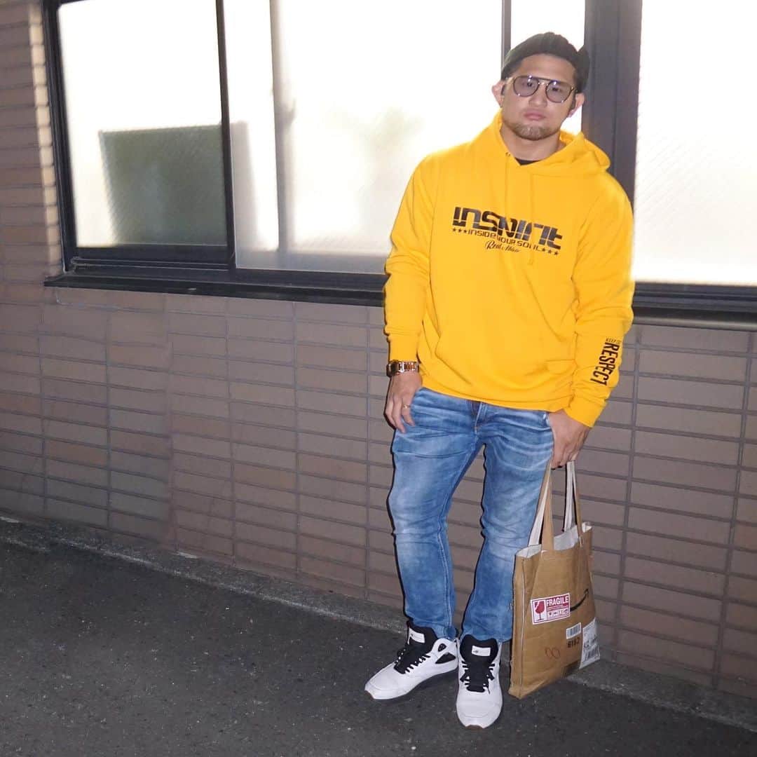 Hiroyaさんのインスタグラム写真 Hiroyainstagram Inspirit Japan このパーカーカッコいいし色かわいい 着やすいし私服でオススメです オーバーサイズで着るとオシャレですよ 紹介コード で割引あるので是非inspiritのウェブサイドで Inspirit