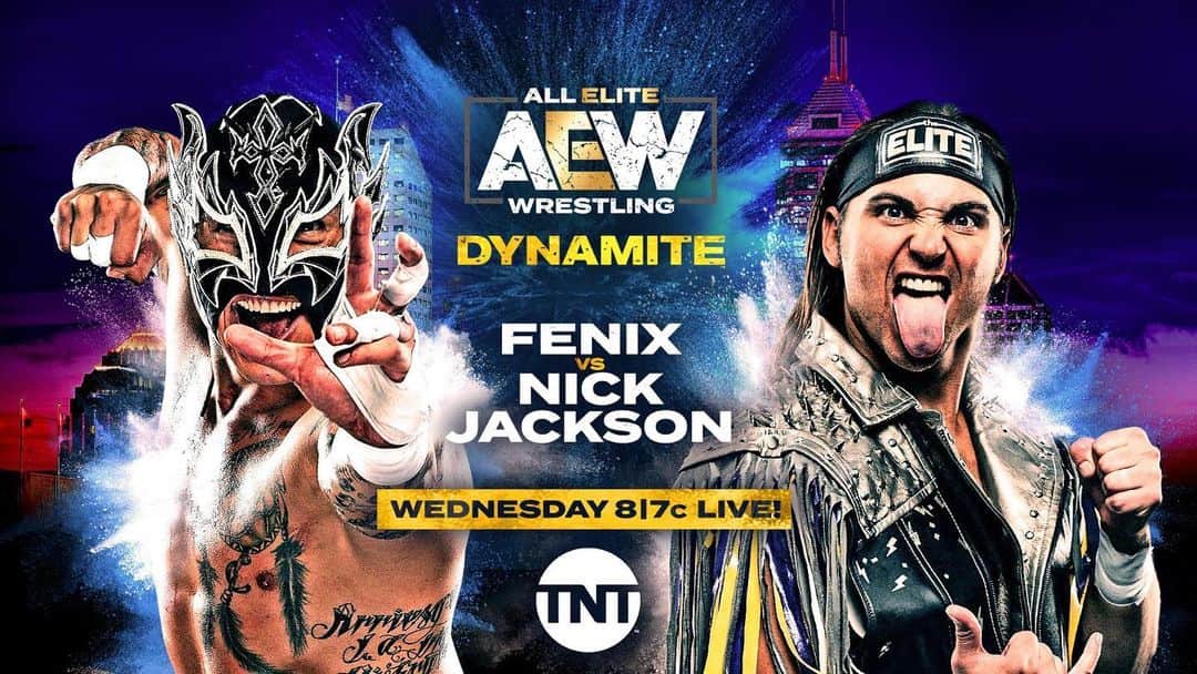 ニック・ジャクソンのインスタグラム：「First time wrestling in singles action in over 4 years. Sad to not have Matt there with us but doctors are saying he should be good to go in a week or two. Here we go!!」