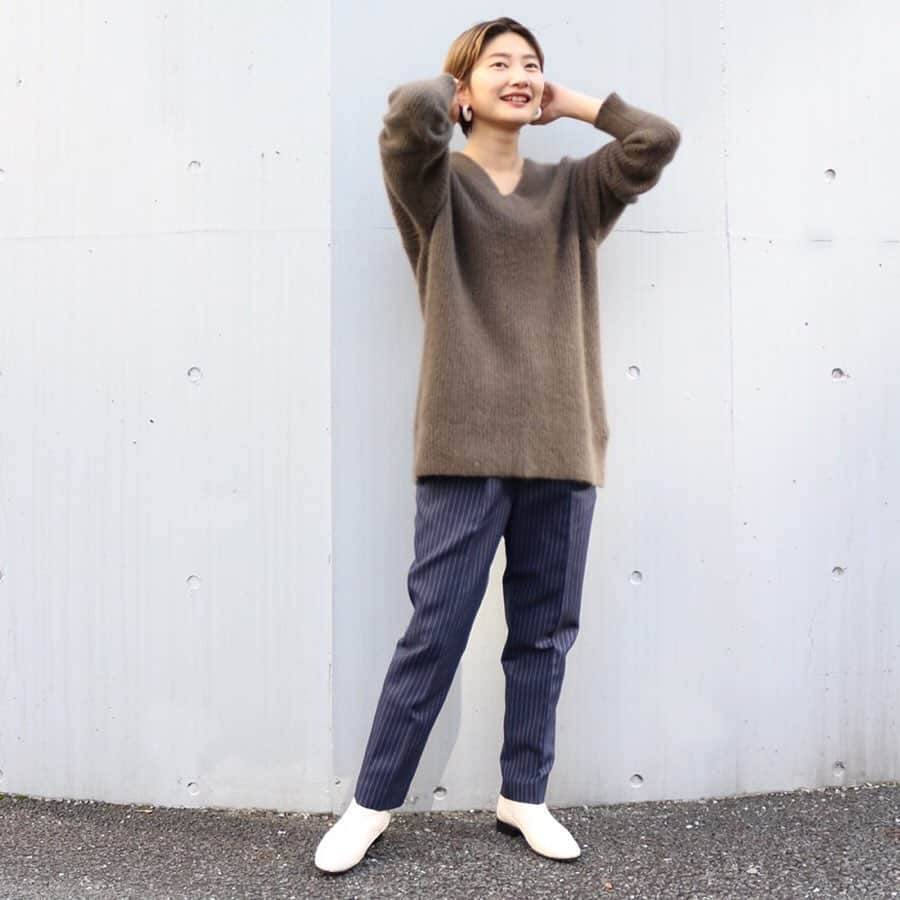 のインスタグラム：「<JOURNAL STANDARD>  knit ¥15,000+tax code:19080400313030  cardigan ¥18,000+tax code:19080400316030  #journalstandard  #baycrews #ladies #womenswear #fashion #knit」