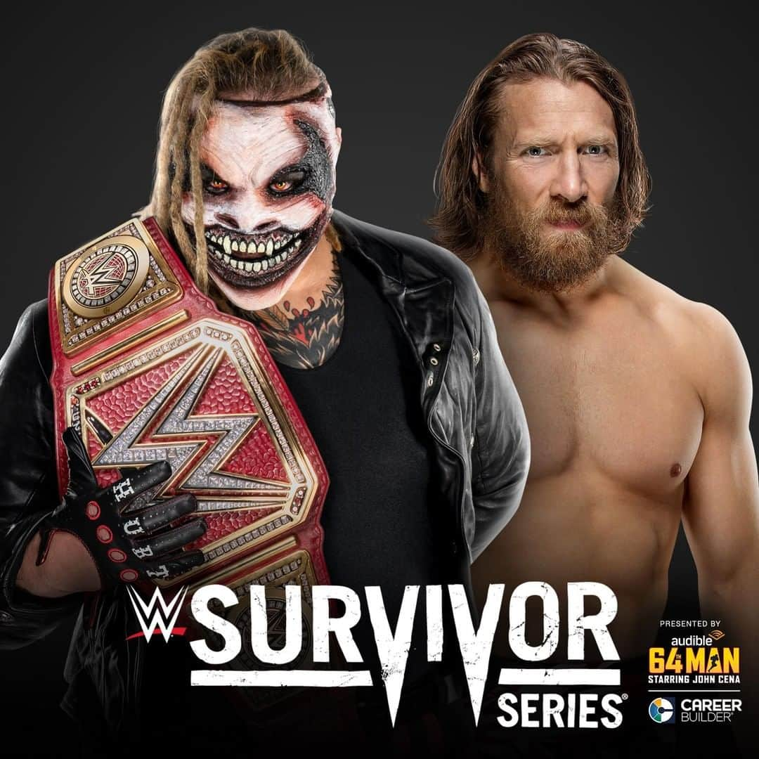 WWEさんのインスタグラム写真 - (WWEInstagram)「At #SurvivorSeries, @bryanldanielson will willingly step into the darkness when he battles #TheFiend #BrayWyatt for the #UniversalChampionship.」11月16日 15時00分 - wwe