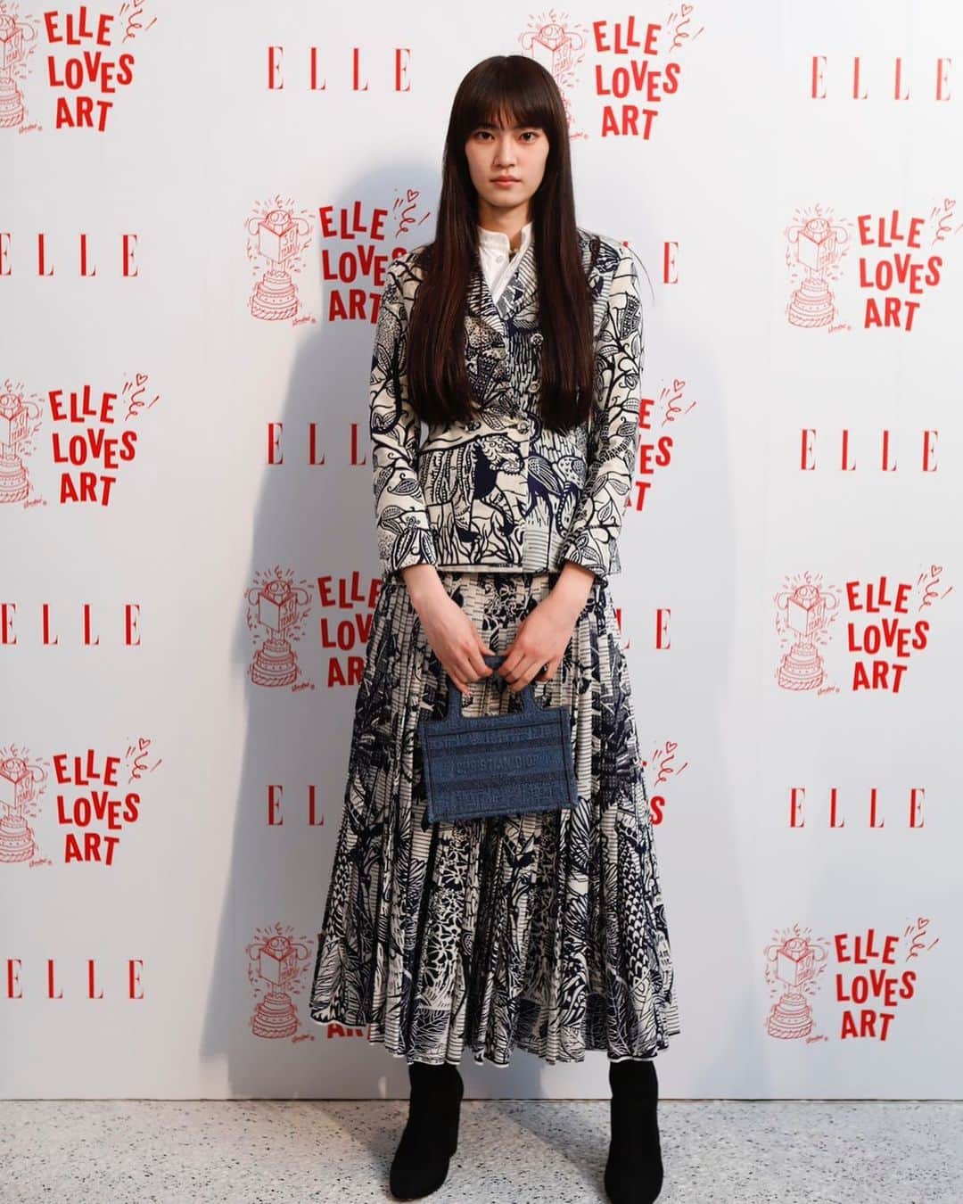 江原美希さんのインスタグラム写真 - (江原美希Instagram)「ELLE Japan創刊30周年おめでとうございます🥰🎉 素敵な会場で、いつもお世話になってる方々に会えました😌❤️ そして、素敵な衣装はDIORのものです👗✨」11月16日 16時44分 - miki_ehara