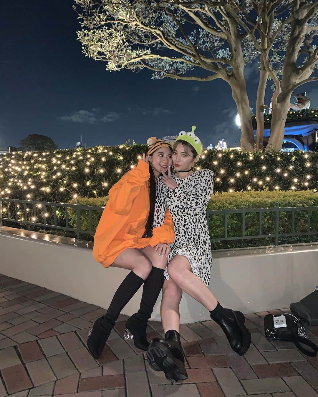 浪花ほのかのインスタグラム：「、 、 、  行きすぎ夢の国🎡❤️」